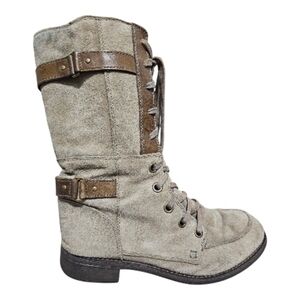 The North Face Bridgeton laced suede weatherproof boots. Sz 8.5